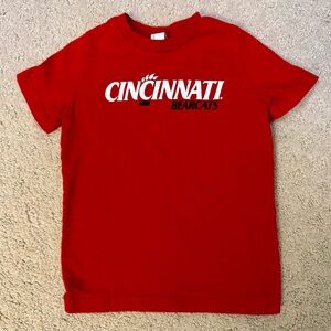Rabbit Skins Red Cincinnati Bearcats Kids T-Shirt